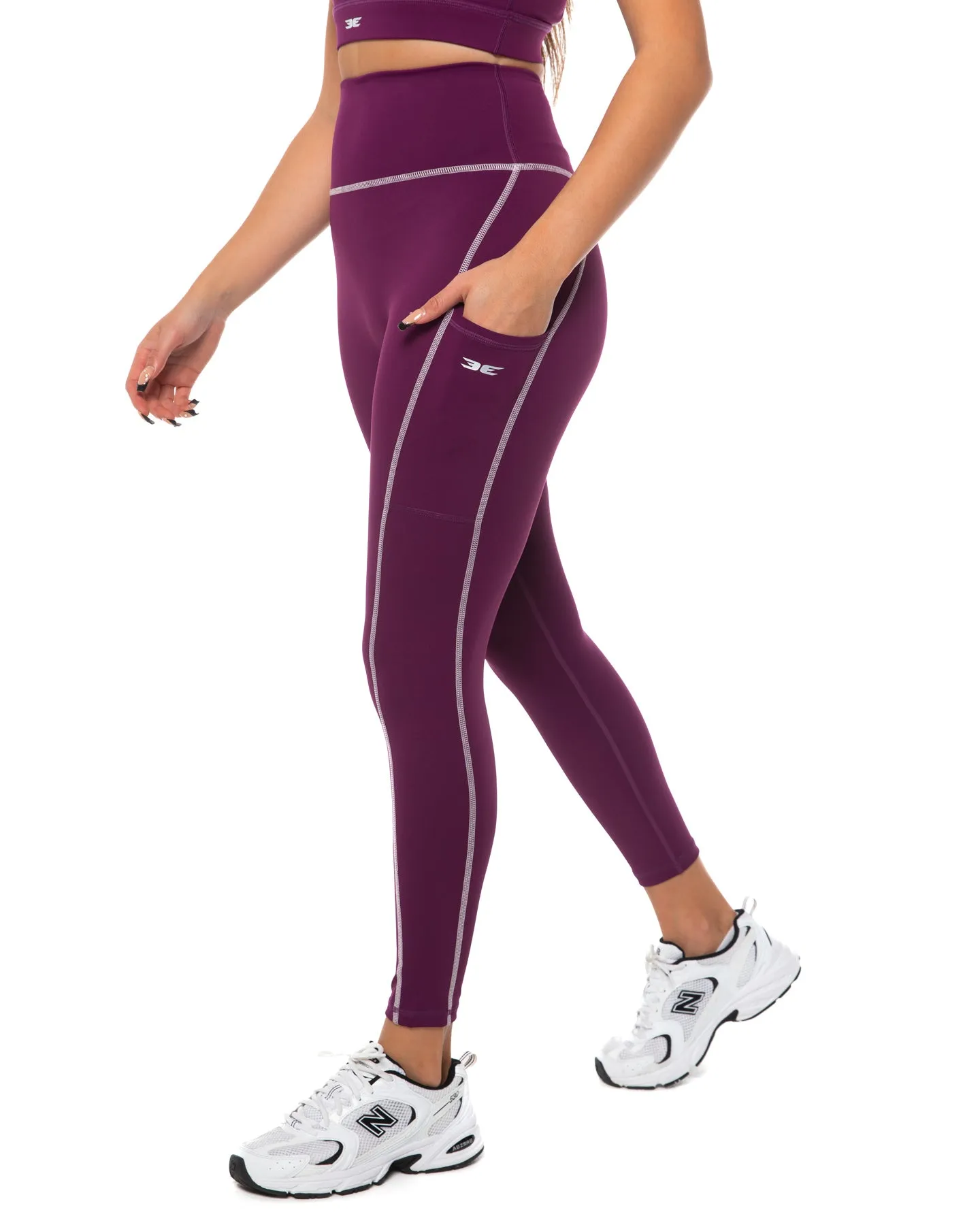 7/8 Activ Ascend Tights - Berry