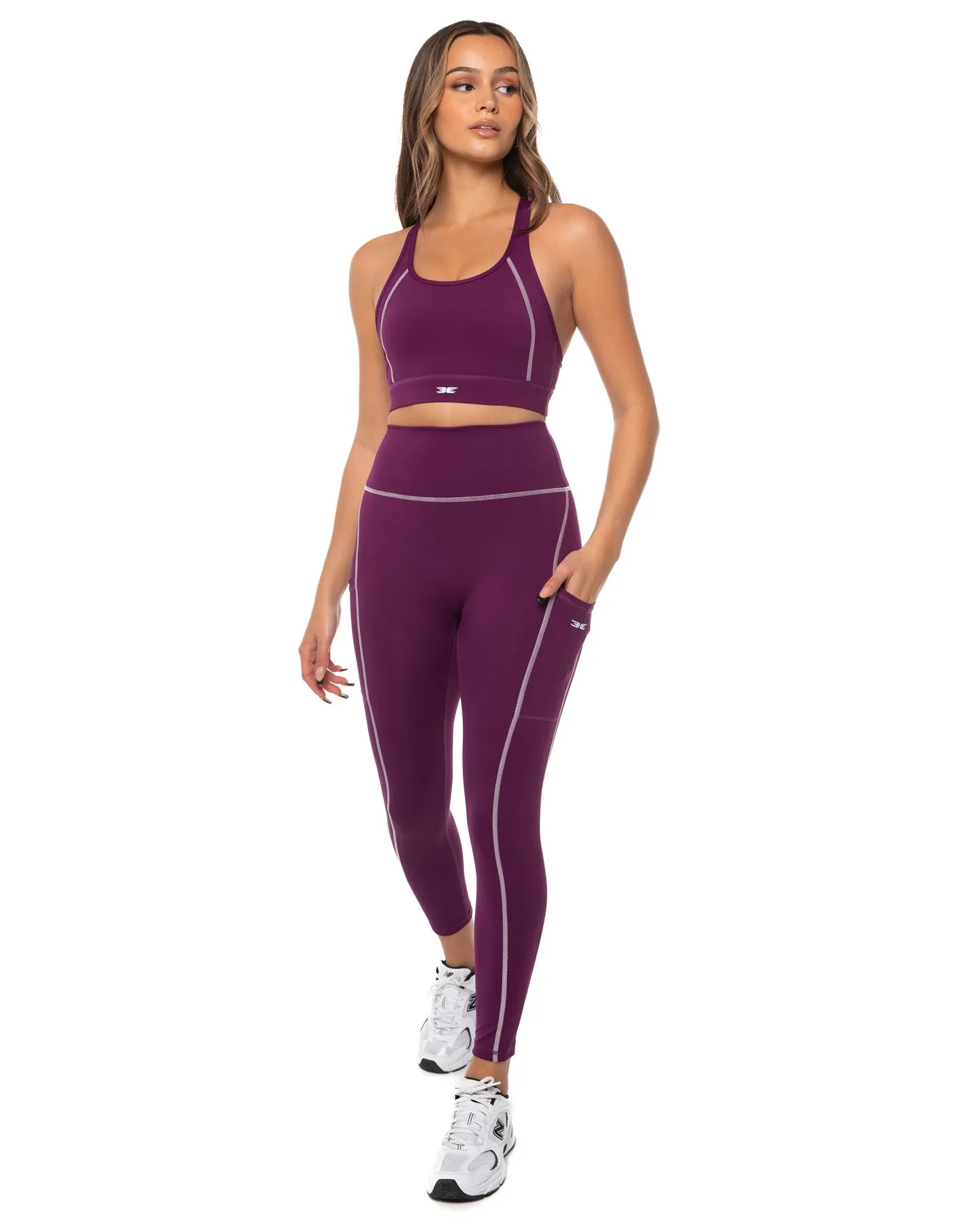 7/8 Activ Ascend Tights - Berry