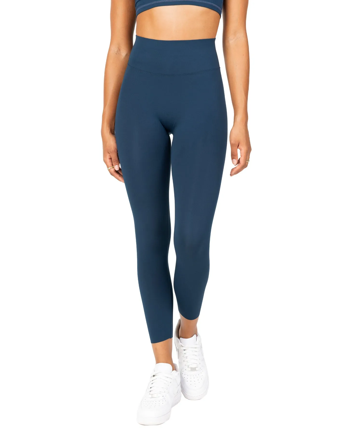 7/8 Aura Bonded Leggings - Navy