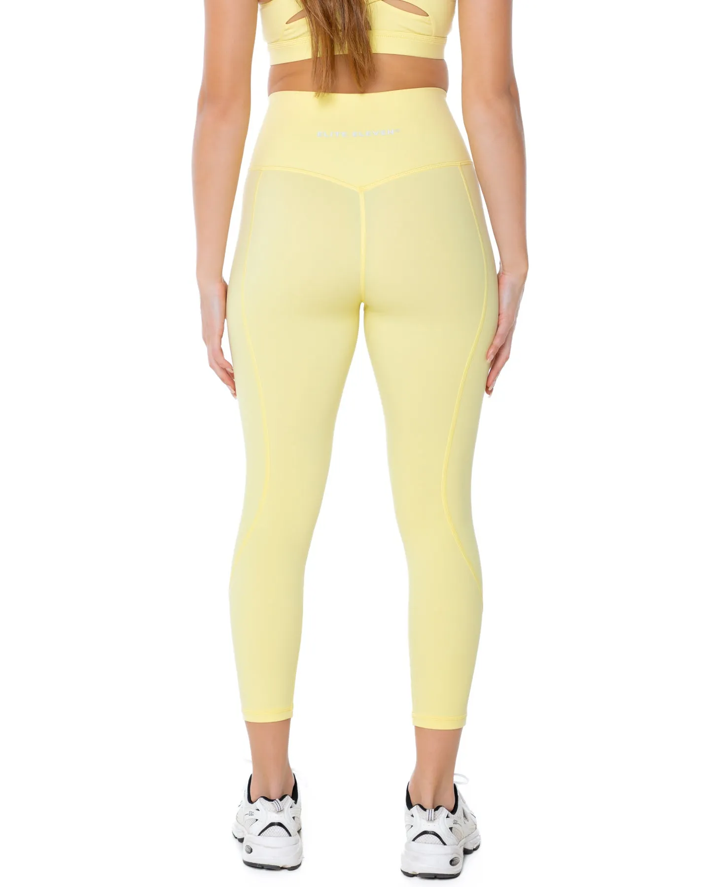 7/8 Curve Leggings - Soft Yellow