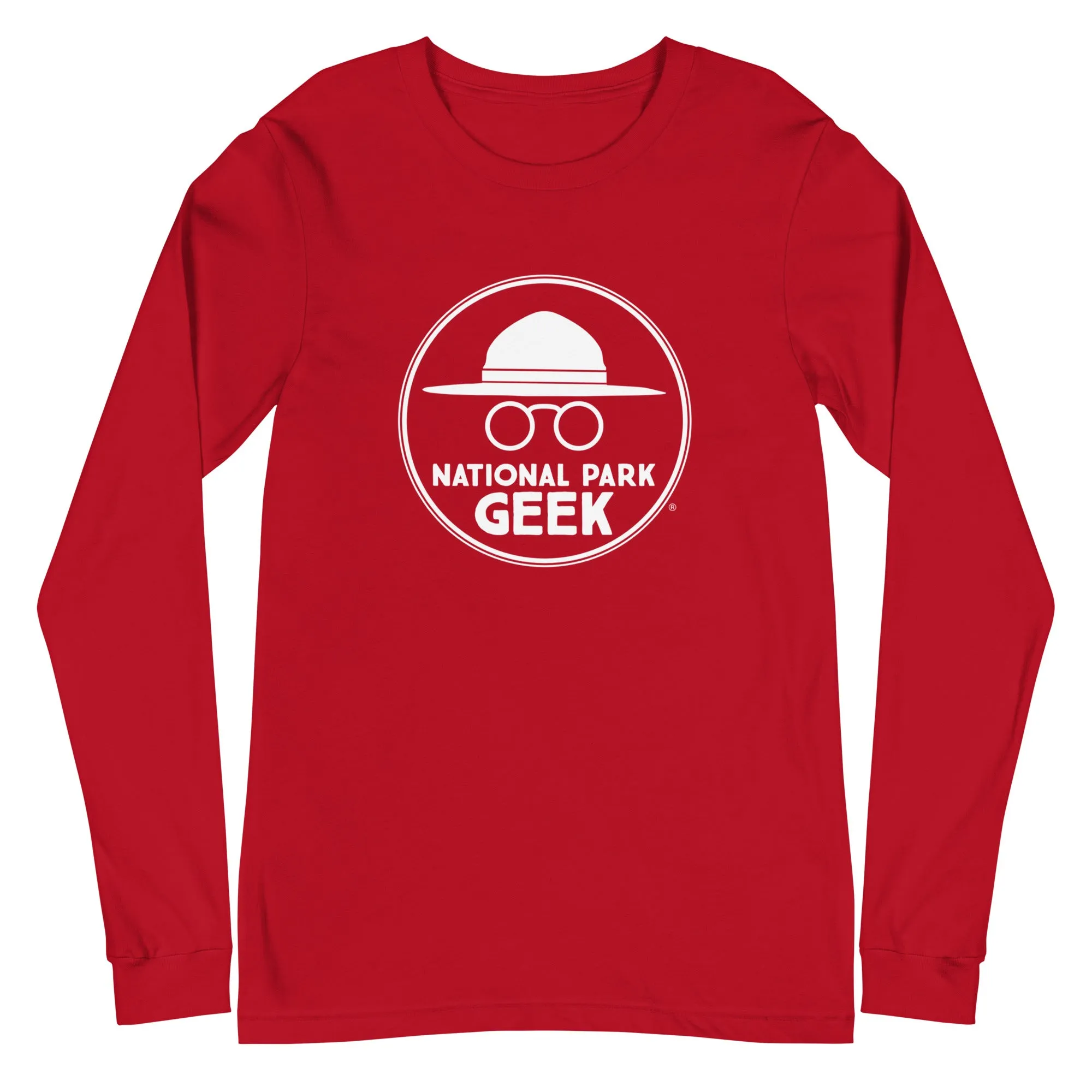 A National Park Geek Logo Unisex Long Sleeve T-Shirt