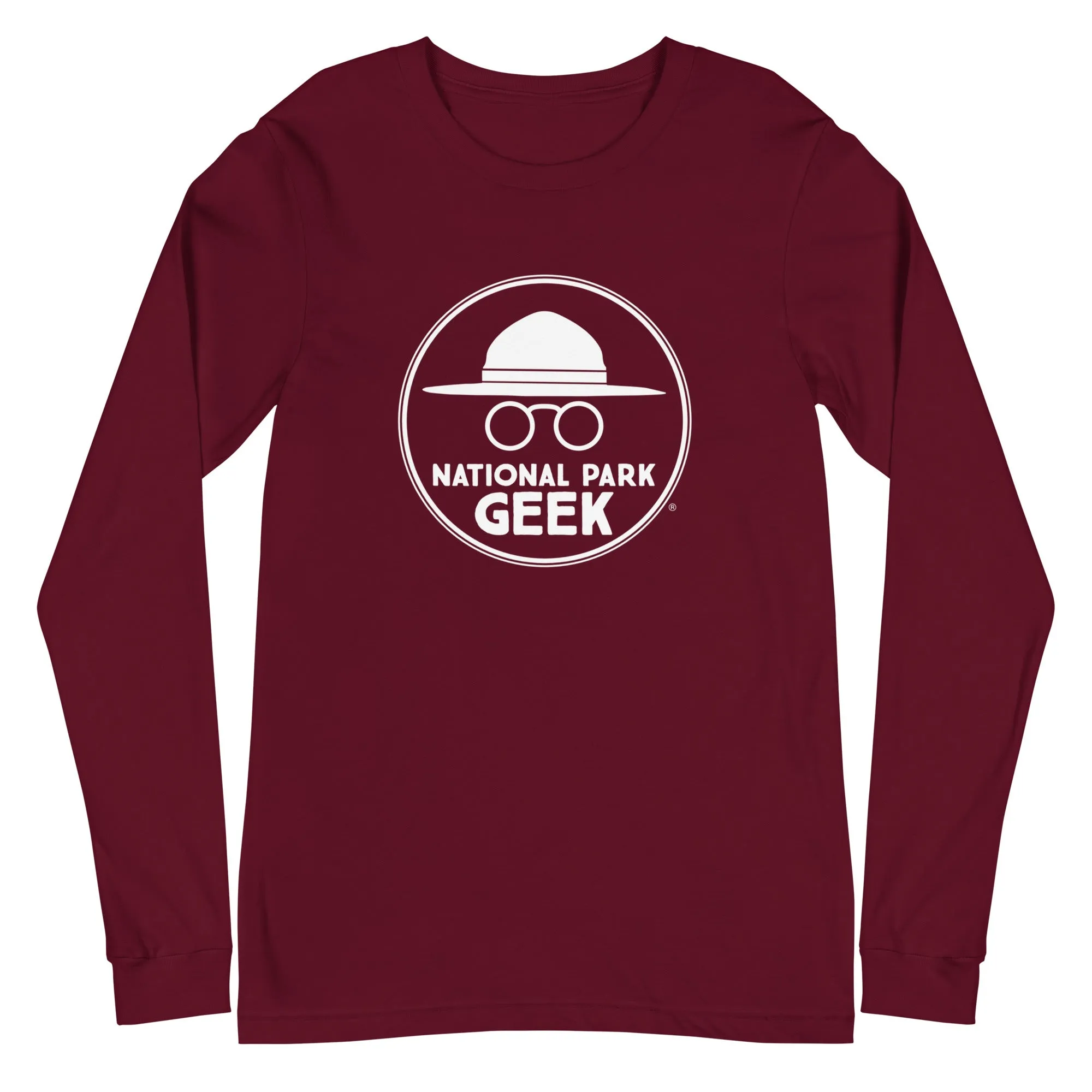 A National Park Geek Logo Unisex Long Sleeve T-Shirt