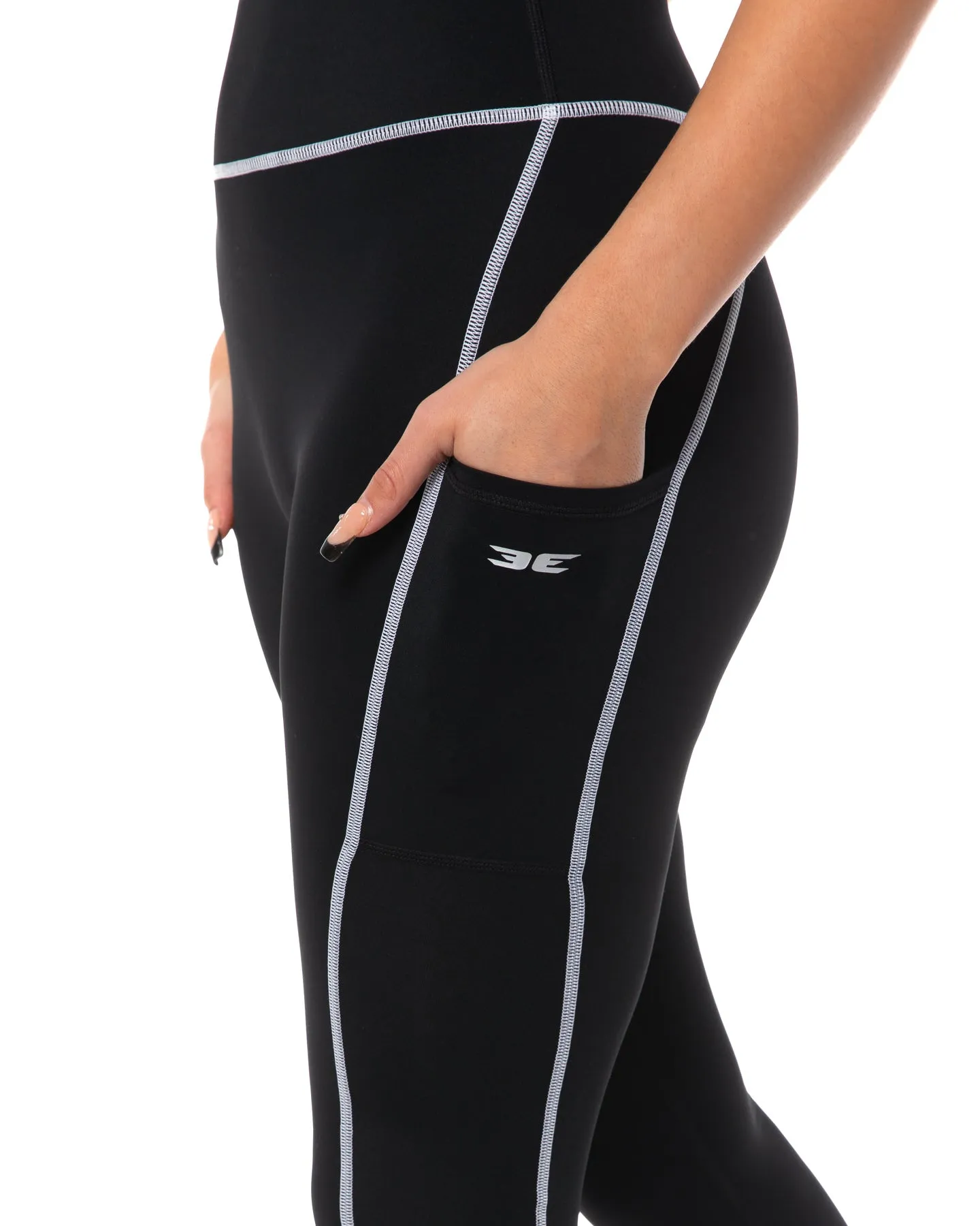 Activ Ascend Tights - Black / White