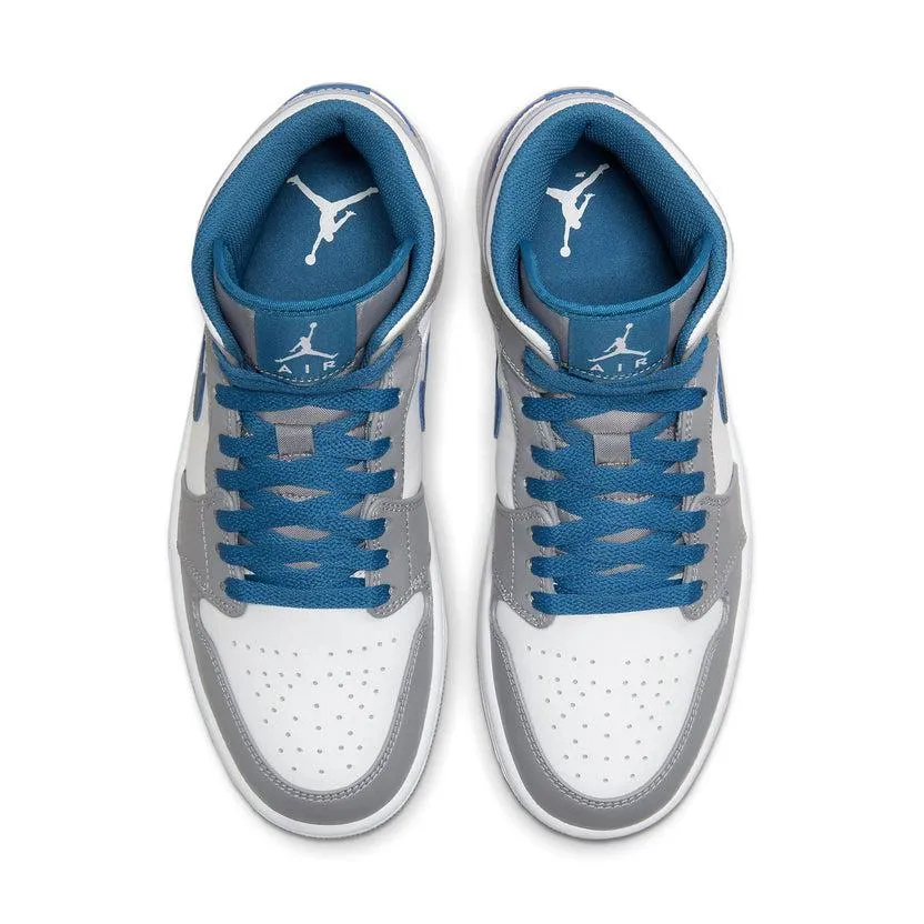 Air Jordan 1 Mid "True Blue"