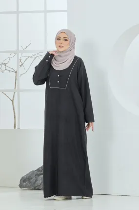 Aira Abaya in Black