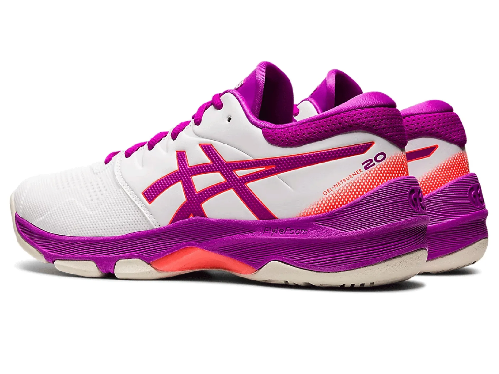 Asics Womens Gel Netburner 20 (D Width) <BR> 1072A039 105