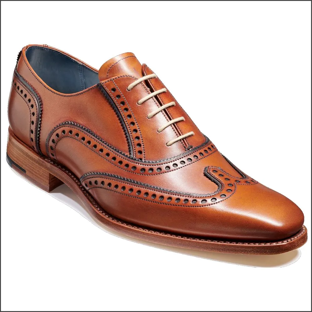 Barker Spencer Antique Rosewood/Navy Calf*