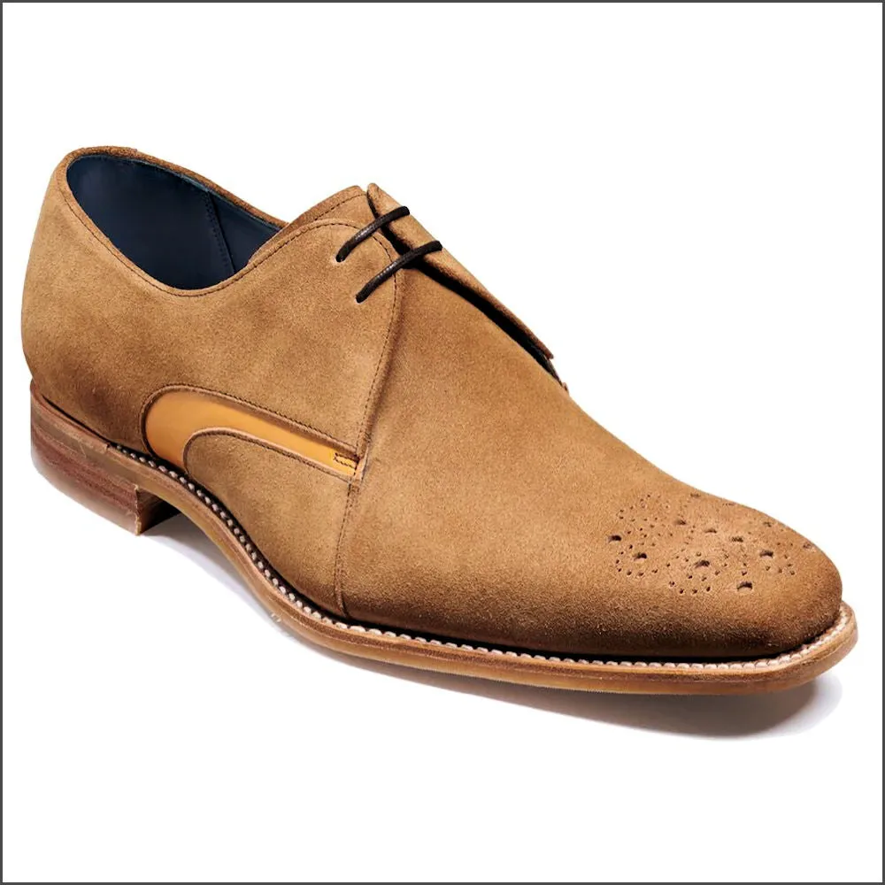 Barker Sullivan Tan Suede Cedar Stain*