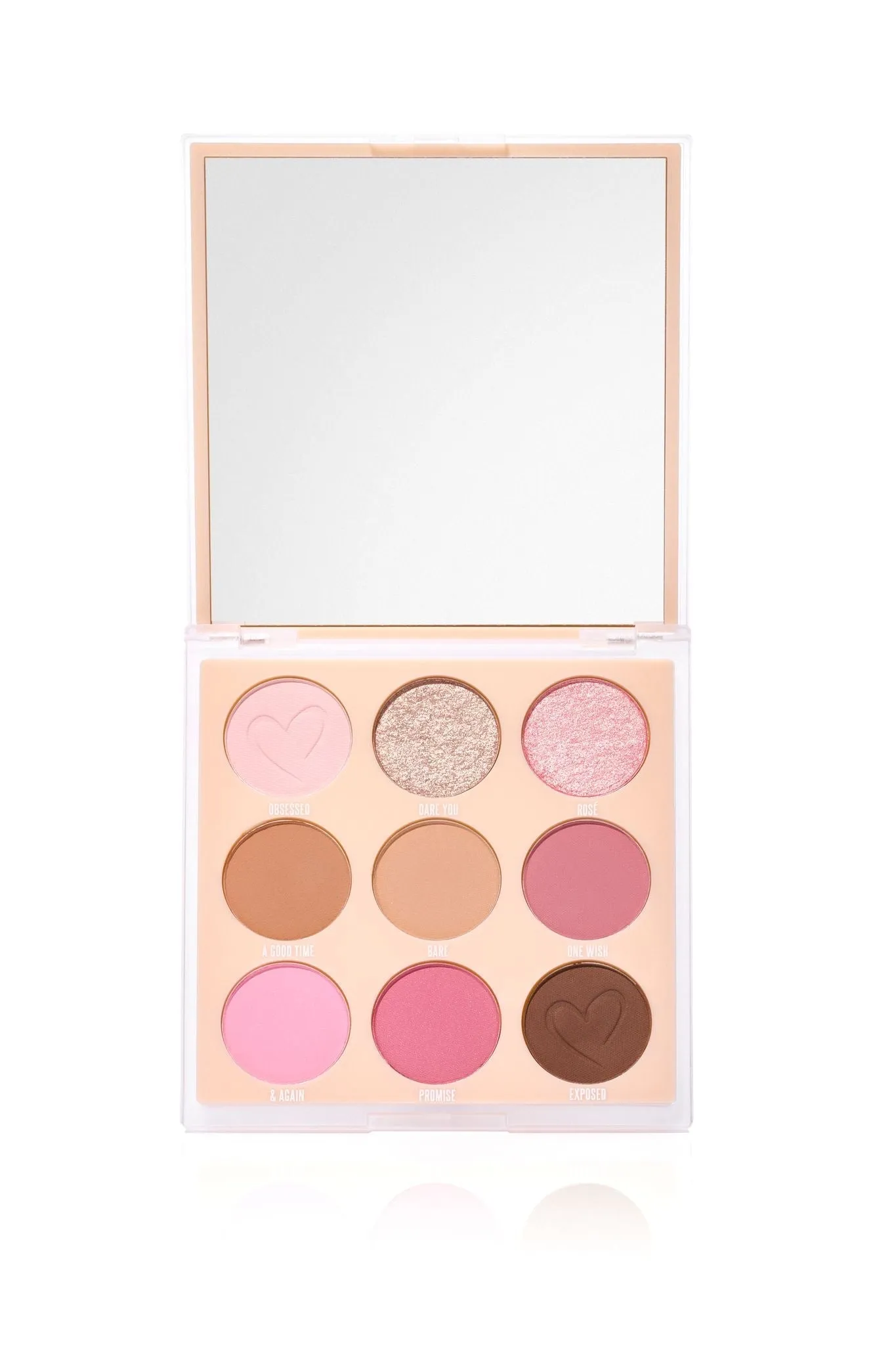 BEAUTYCREATIONS Nude X My Attraction Paleta de Sombras 9 Tonos