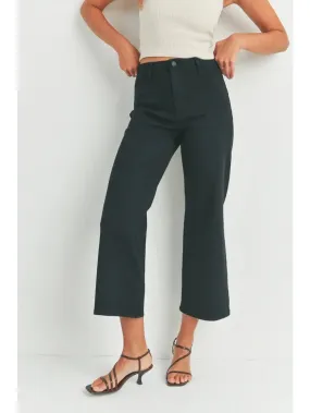 BLACK DENIM TROUSER