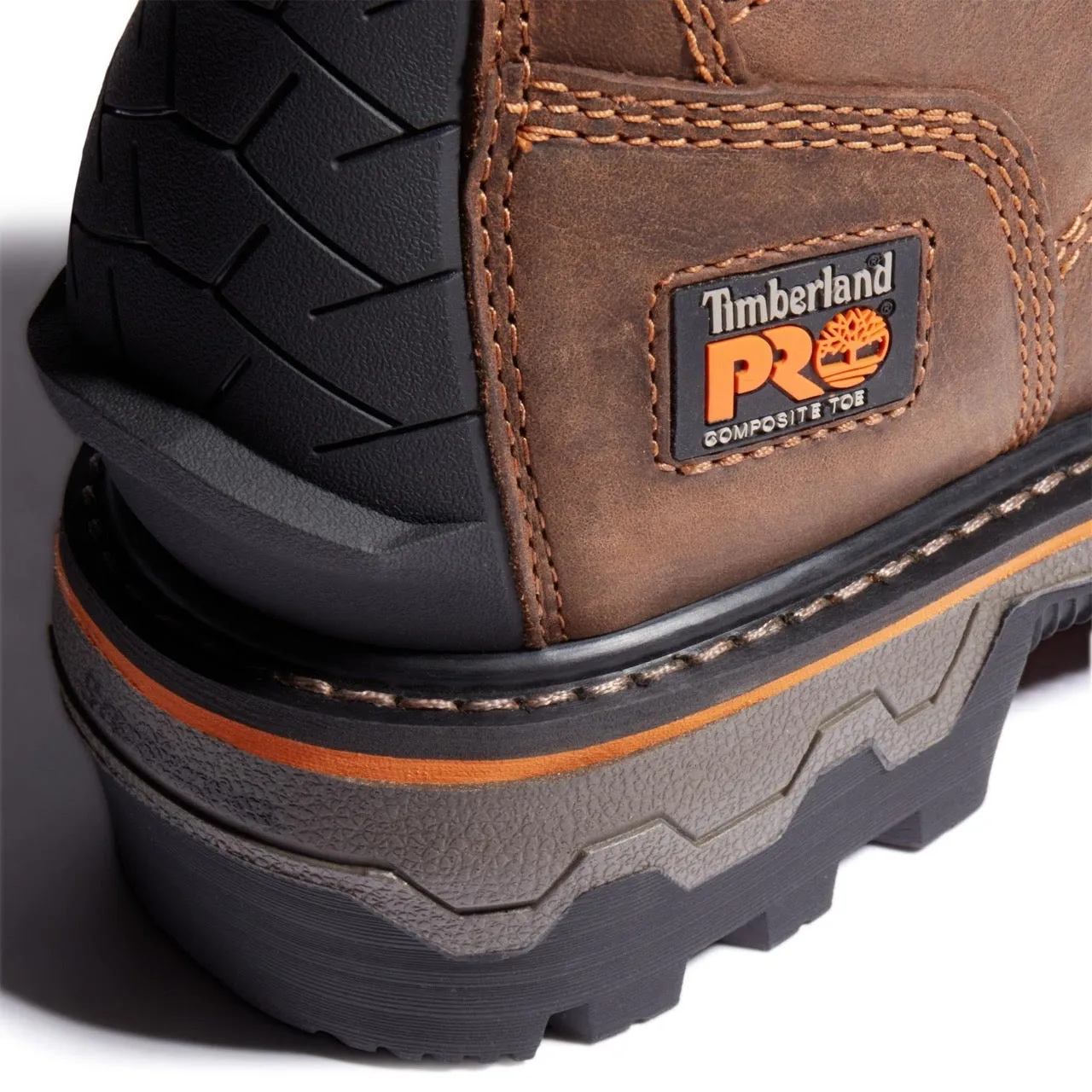 Boondock HD 8 Inch Composite-Toe Waterproof Ins 400G Logger Work Boot Brown