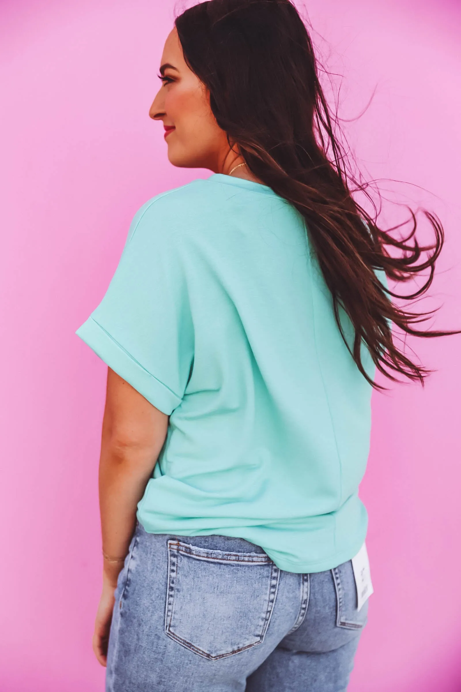 Brynn Top-Mint