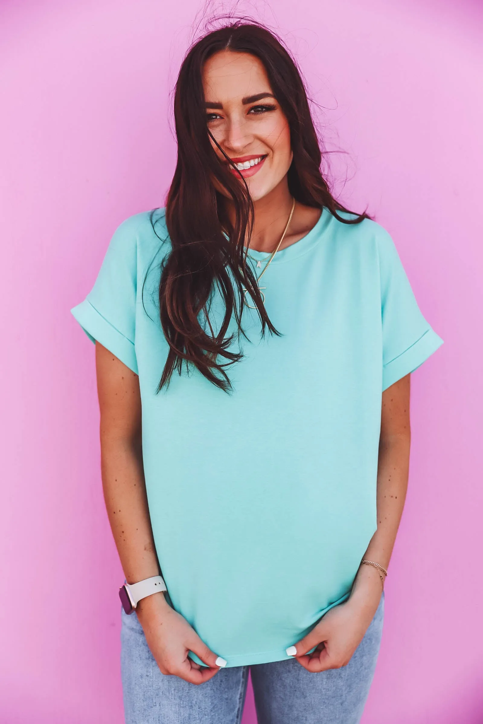 Brynn Top-Mint