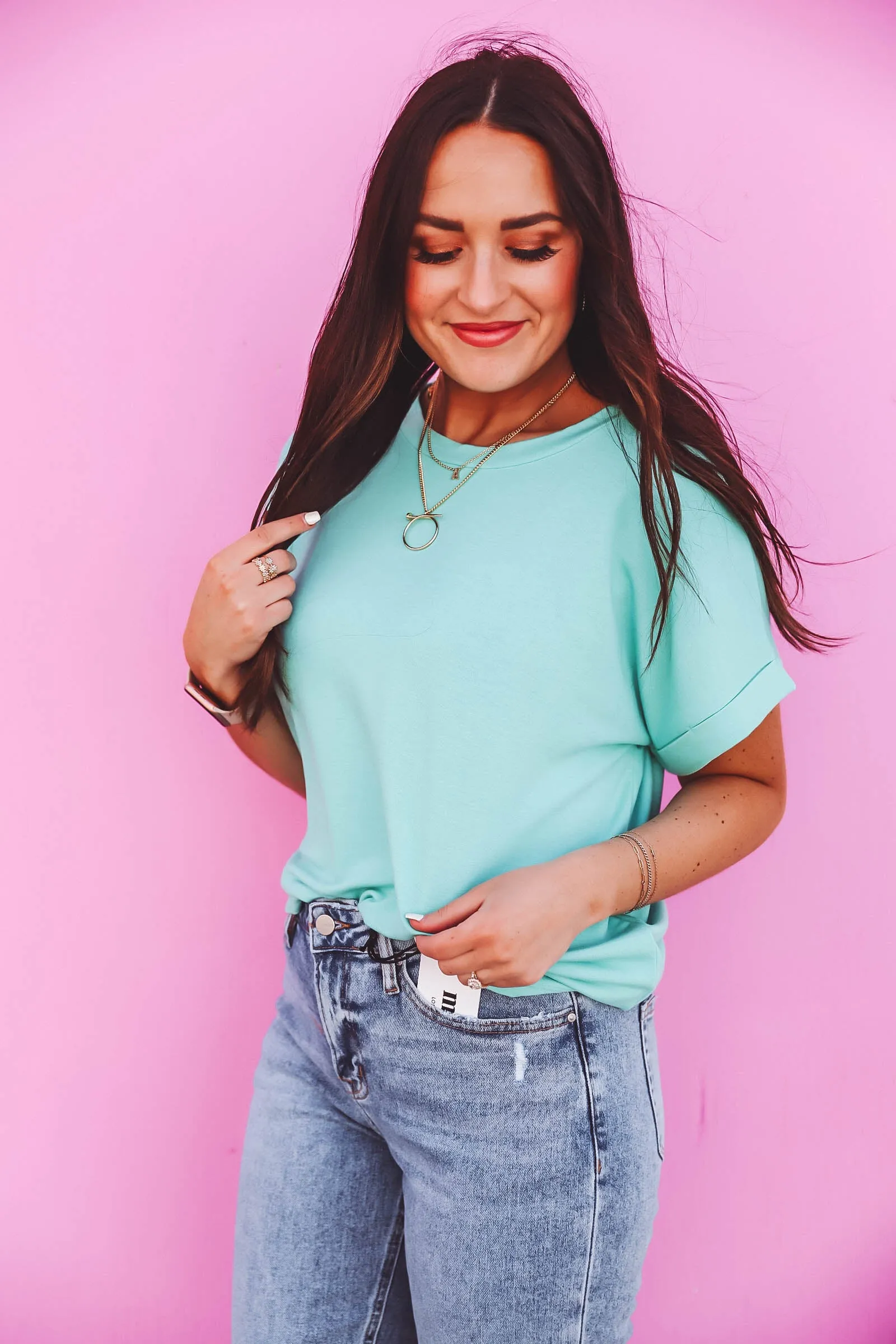 Brynn Top-Mint