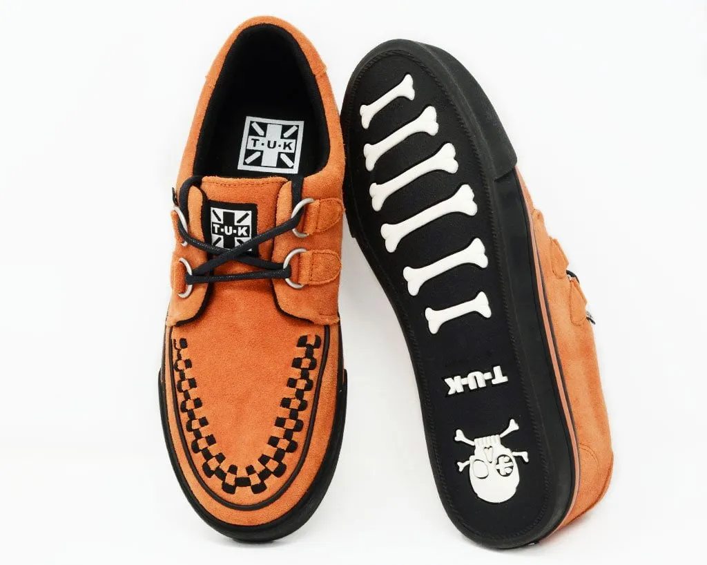 Burnt Orange Suede 2-Ring VLK Sneaker