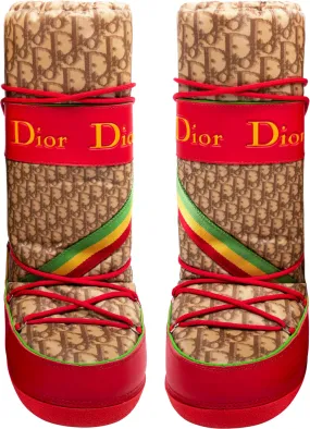 Christian Dior Rasta Diorissimo Moon Boots