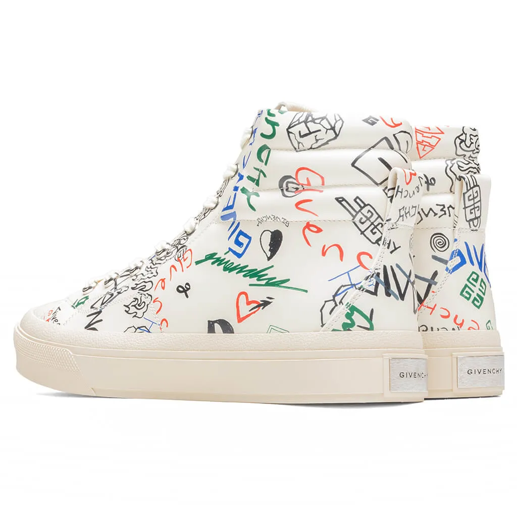 City High Top Sneaker - Multicolored