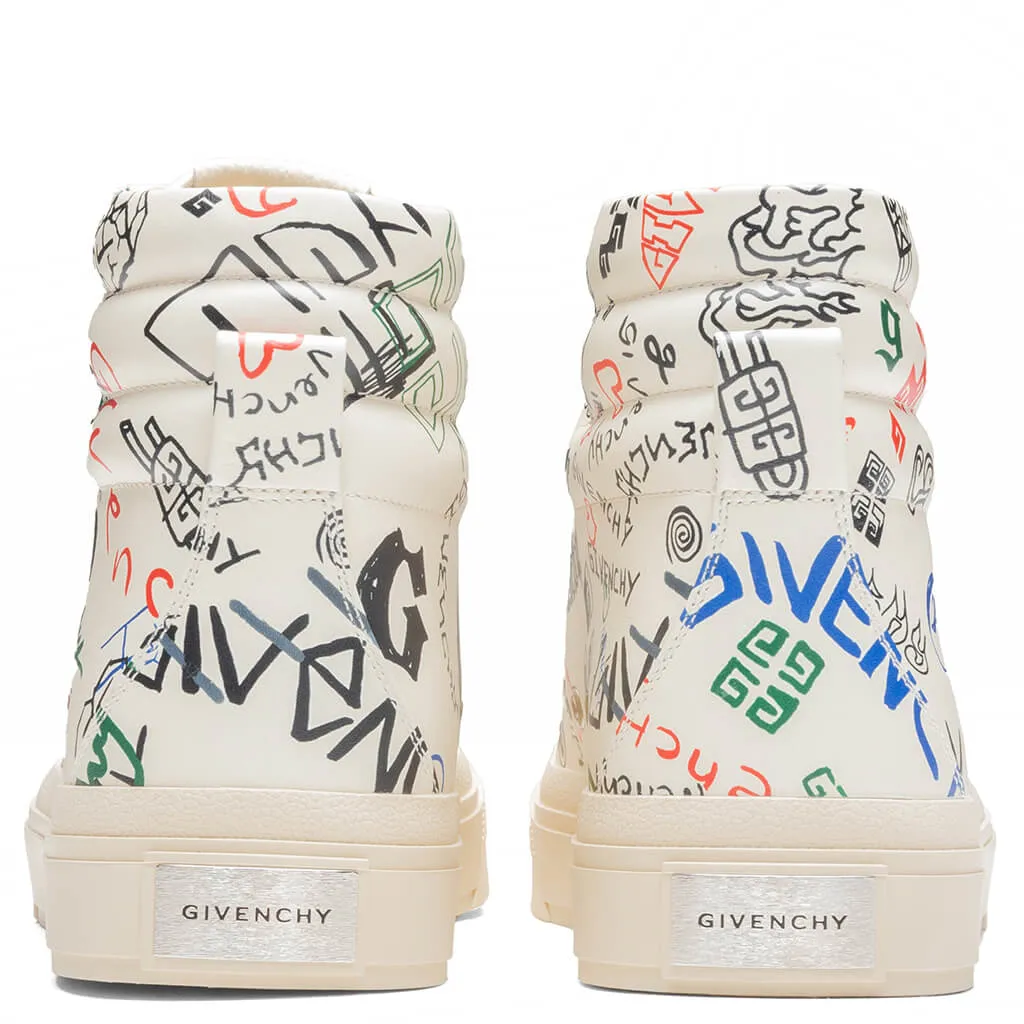 City High Top Sneaker - Multicolored