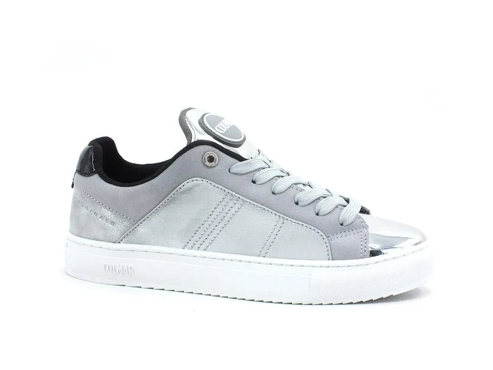 COLMAR Bradbury Punk Sneaker Donna Laminato Silver BRADBURYPUNK092