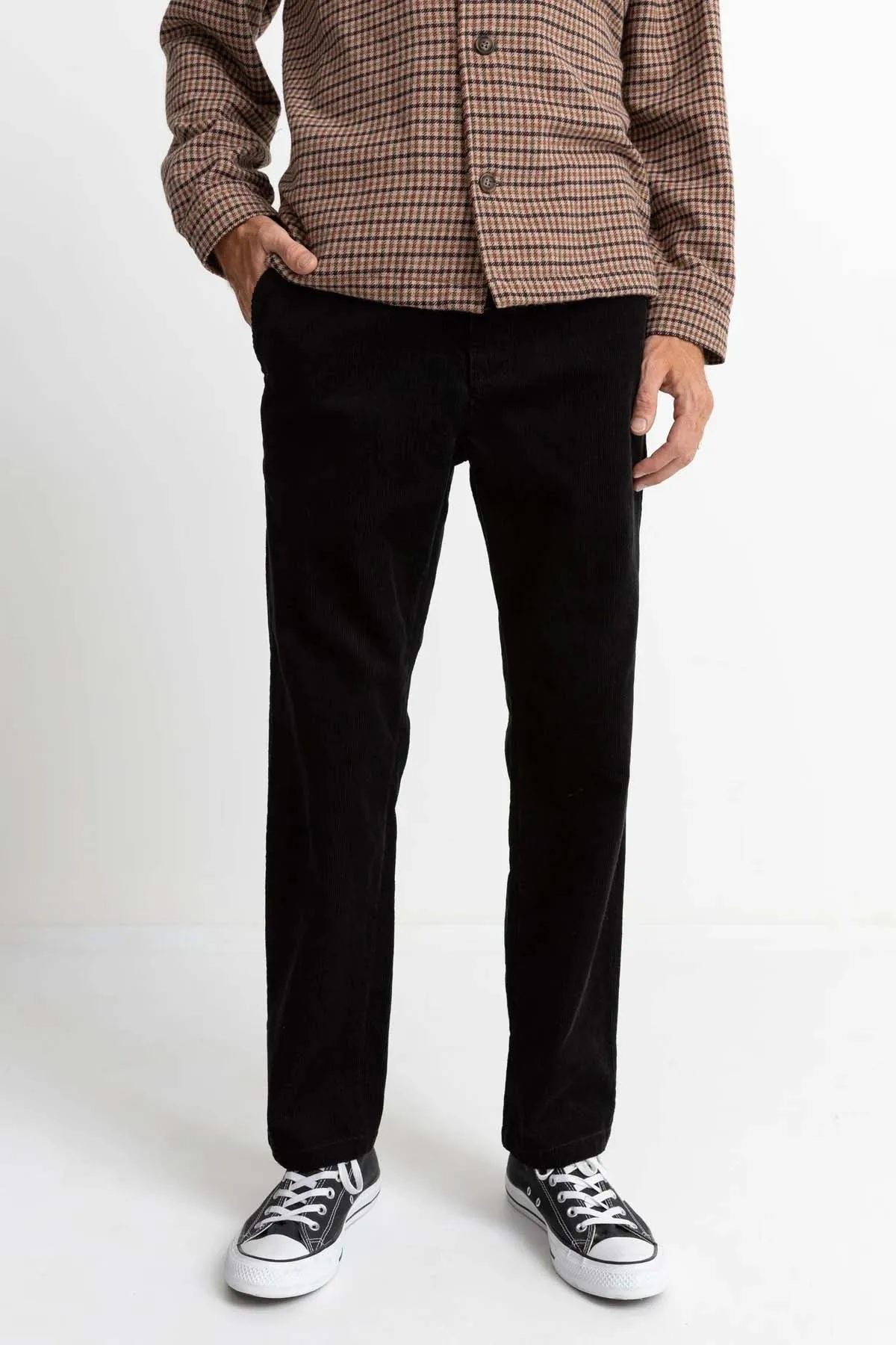 CORD TROUSER - BLACK