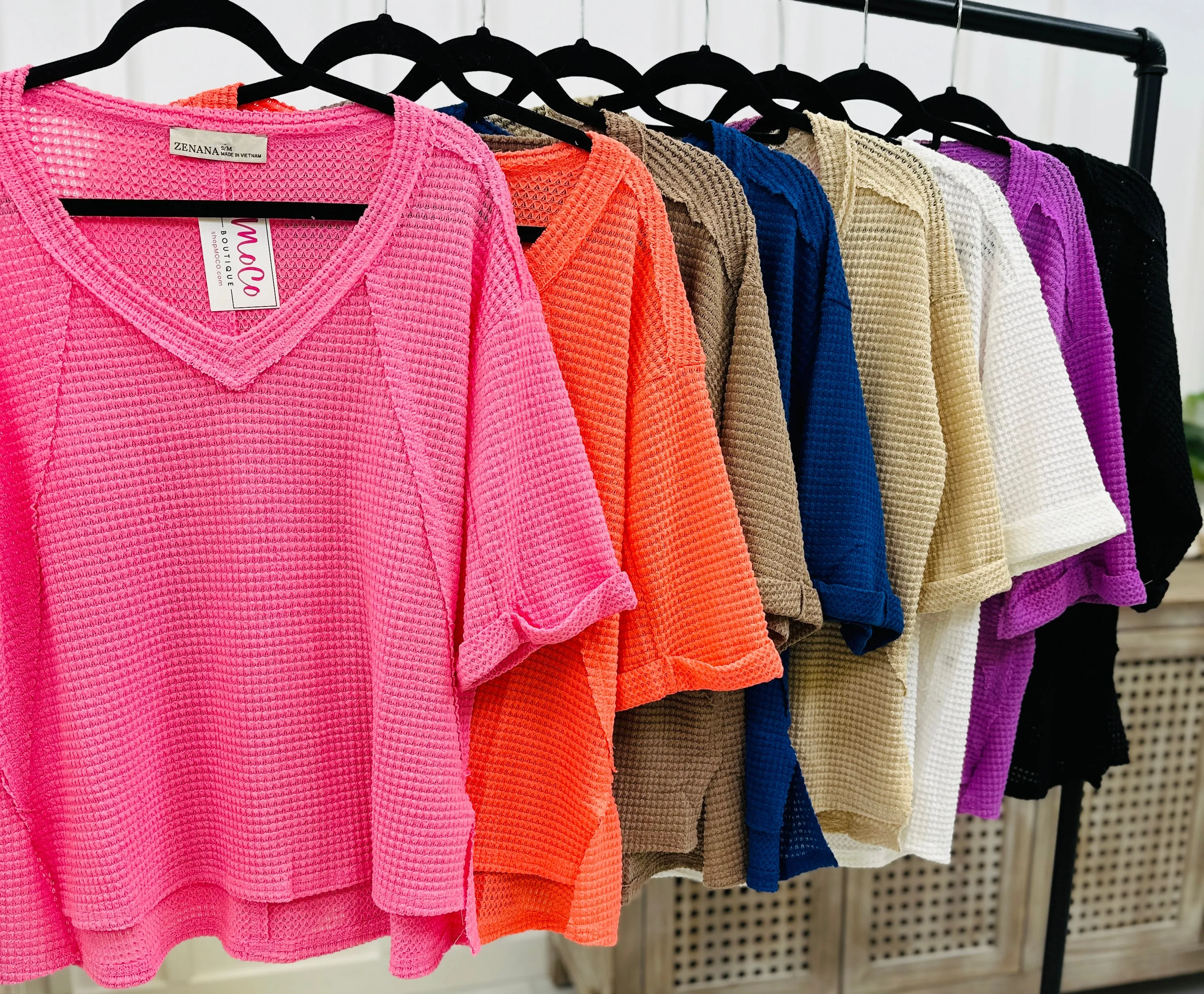 DOORBUSTER! An Everyday Favorite Top- Multiple Colors!