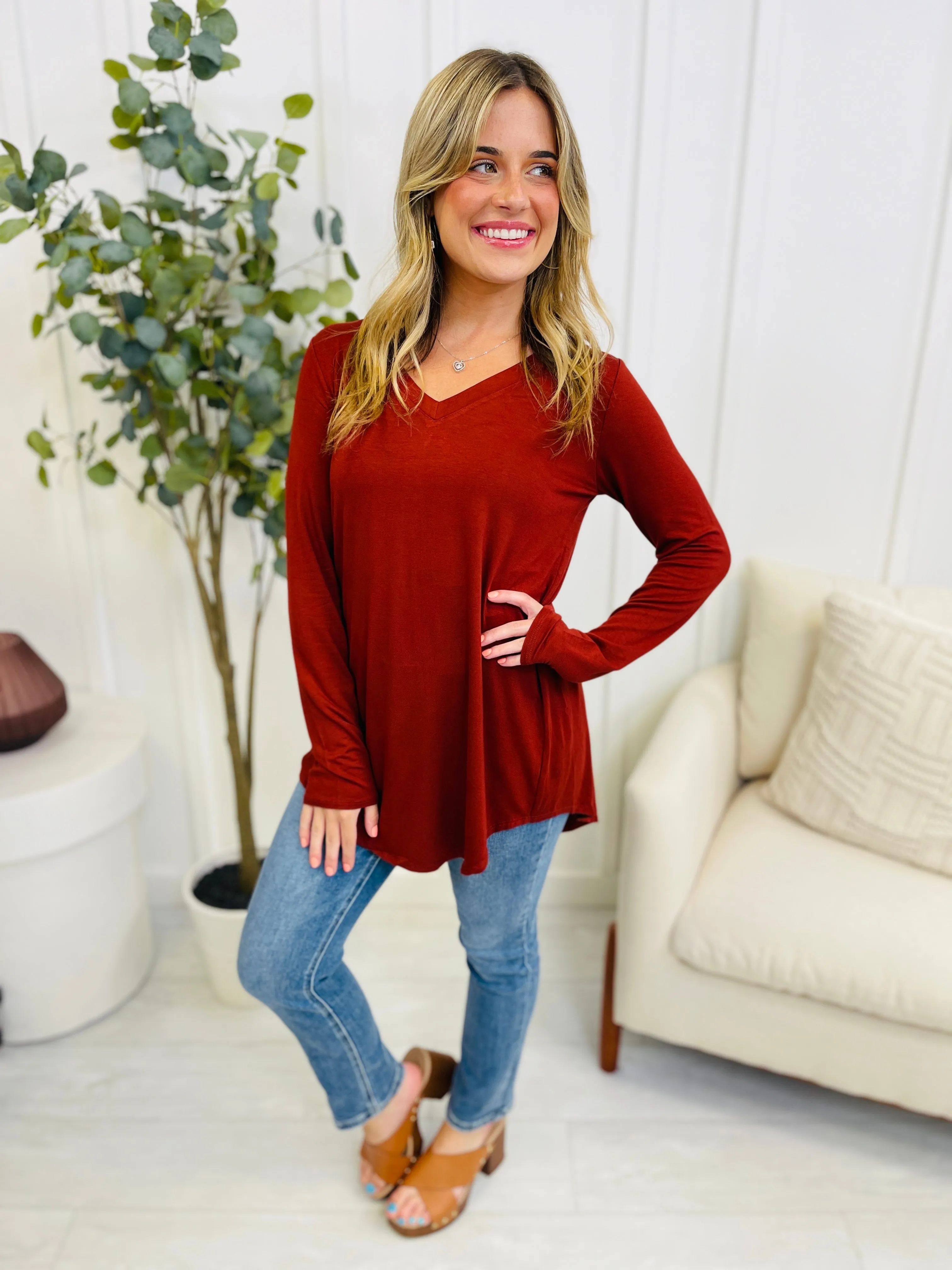 DOORBUSTER! REG/CURVY Without Fail Top- Multiple Colors!