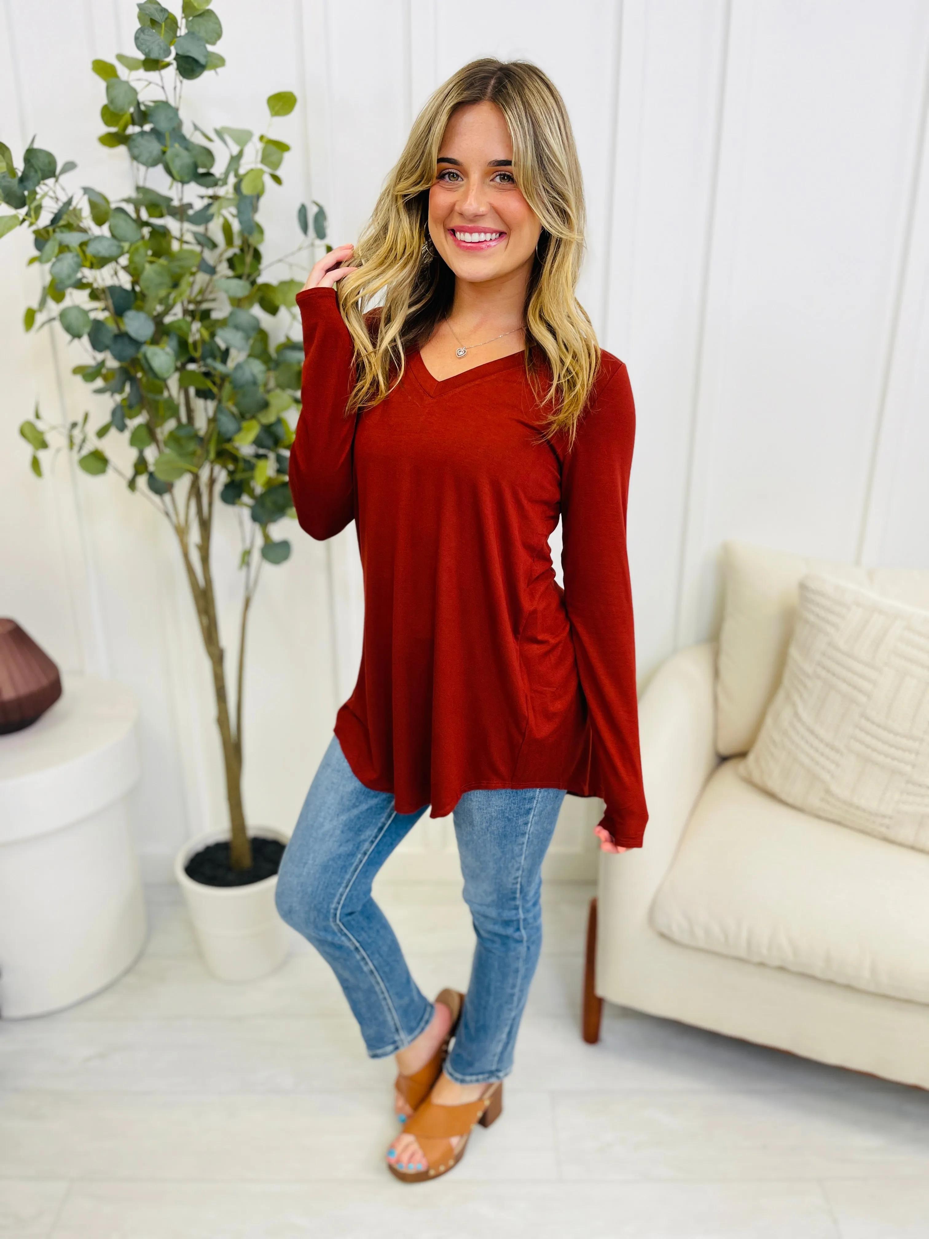 DOORBUSTER! REG/CURVY Without Fail Top- Multiple Colors!