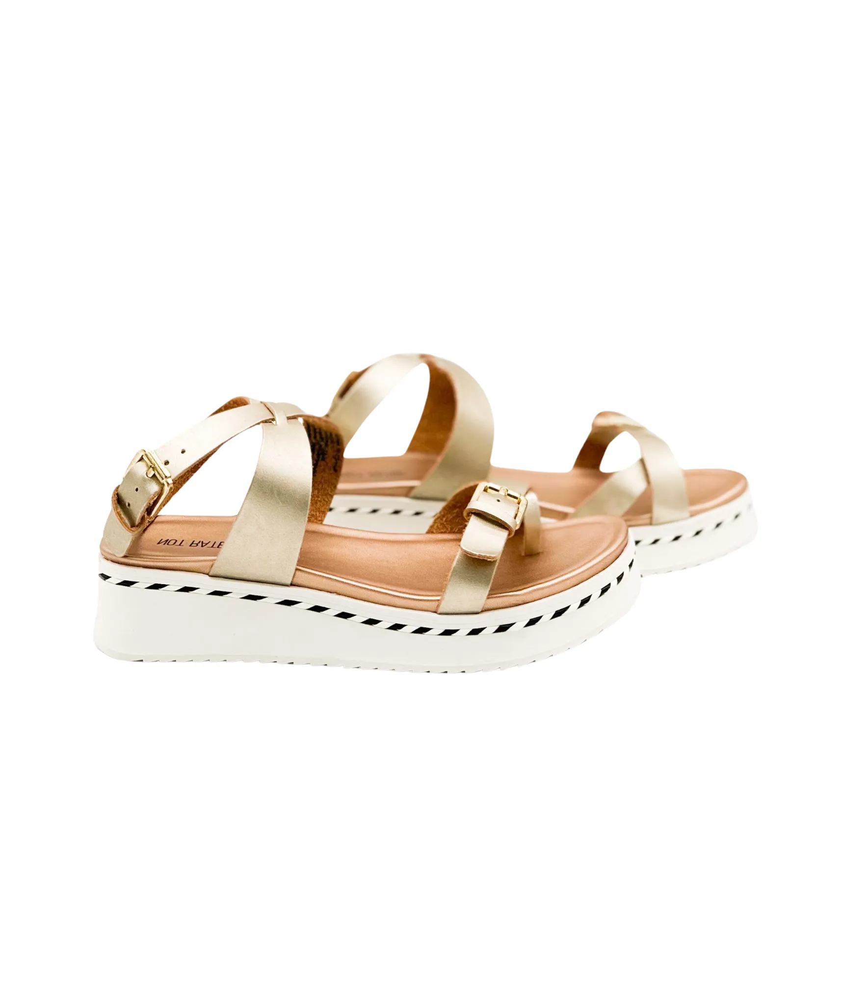 Enna Sandal in Rose Gold