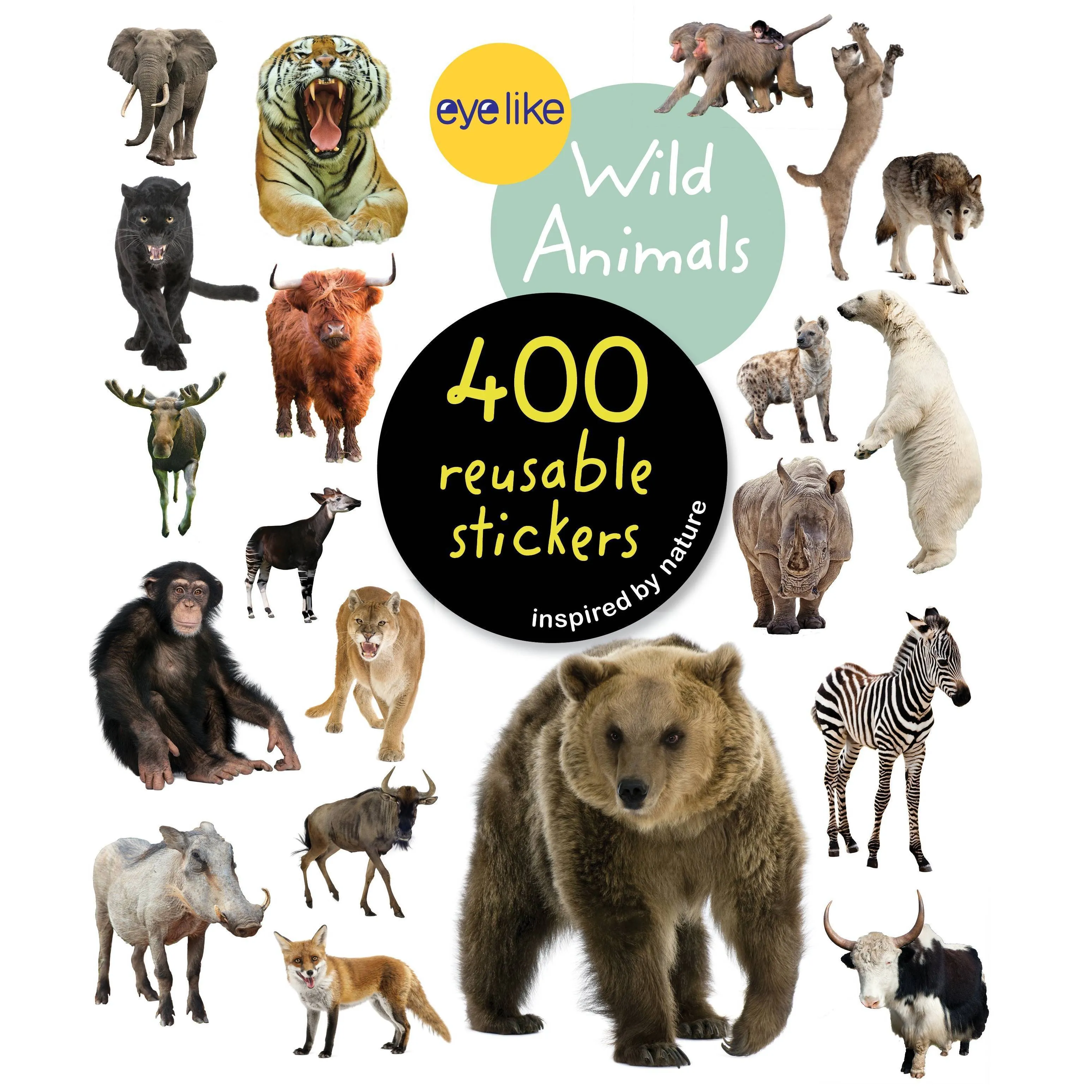 Eyelike Stickers - Wild Animals