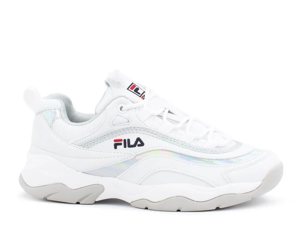 FILA Ray M Low WMN White Silver 1010763.00K