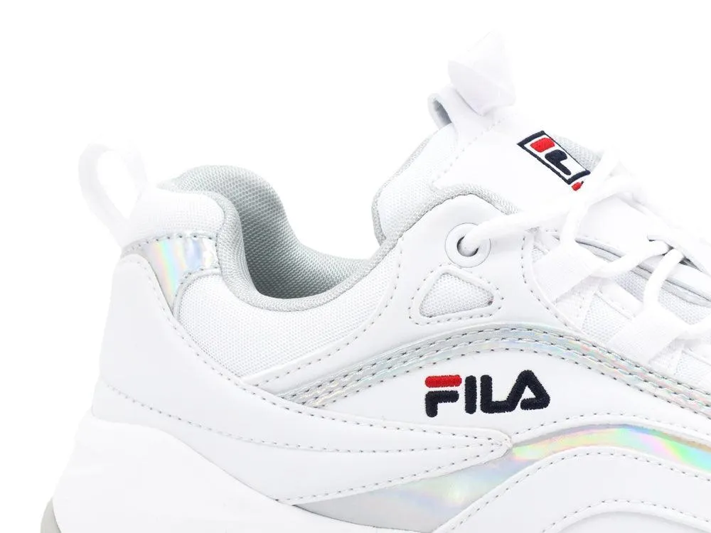 FILA Ray M Low WMN White Silver 1010763.00K