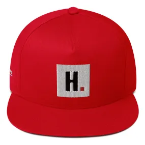 Flat Bill Cap (Red)