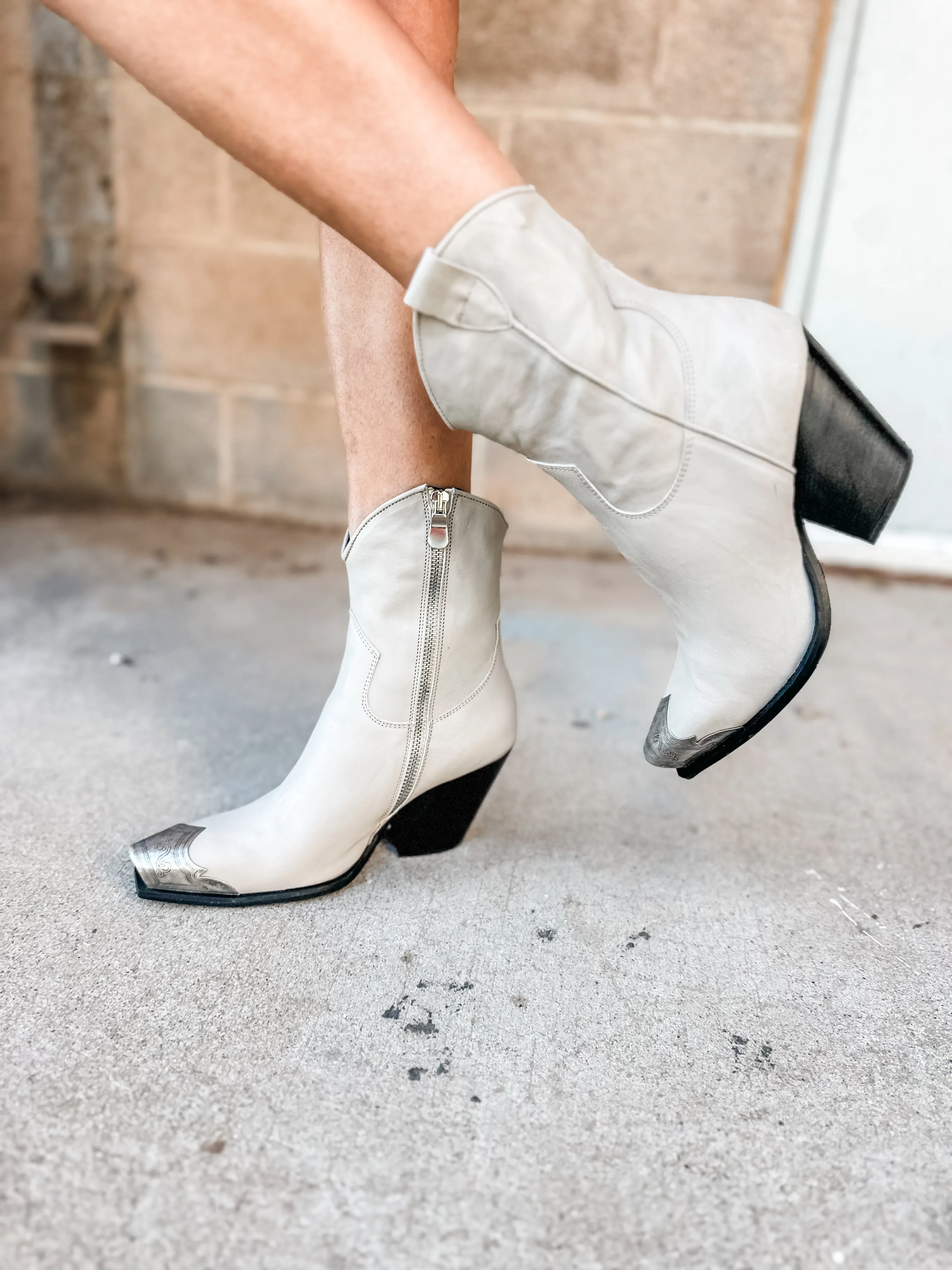 Free People Brayden Western Boot | Opal Grey