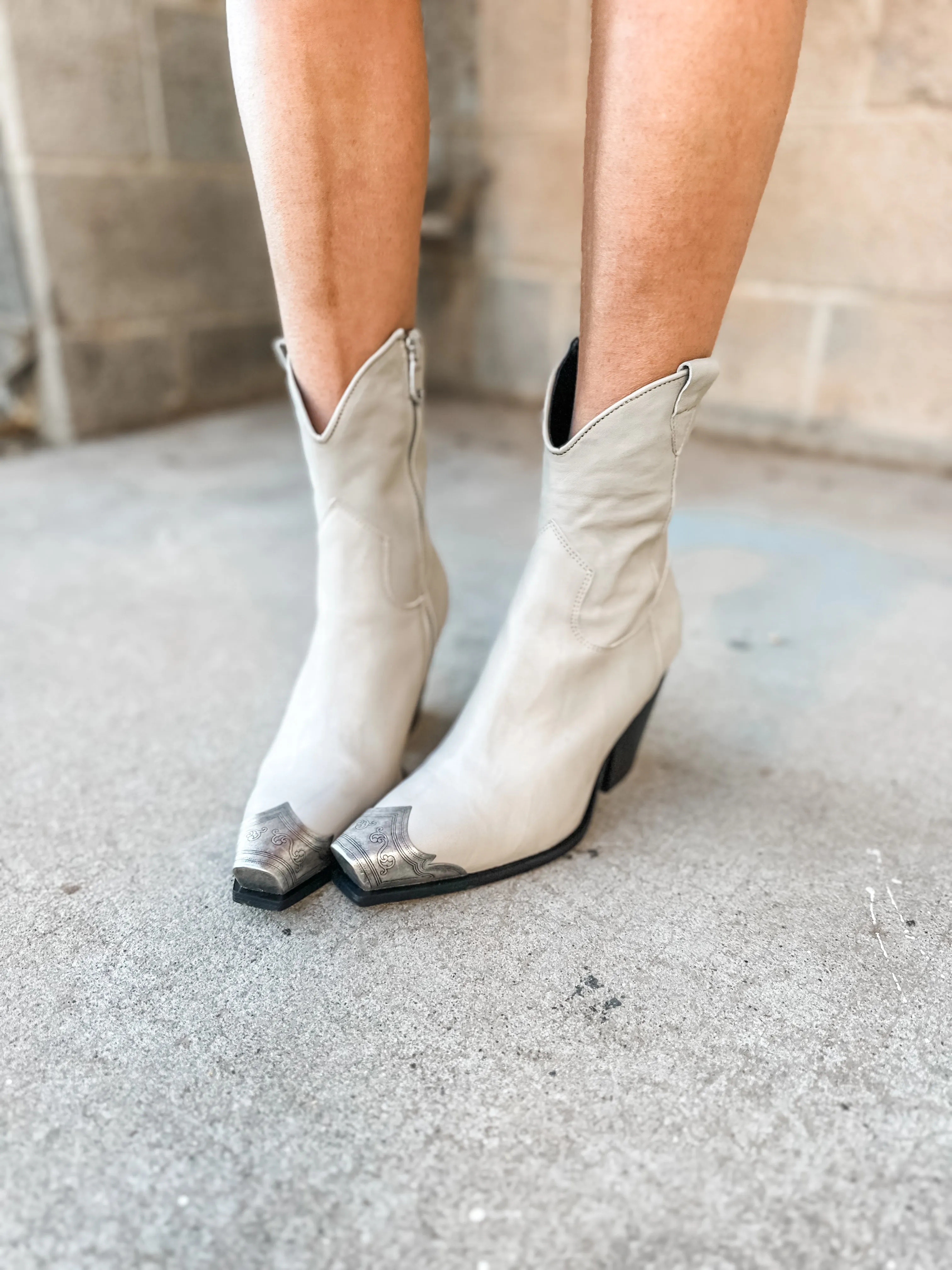 Free People Brayden Western Boot | Opal Grey