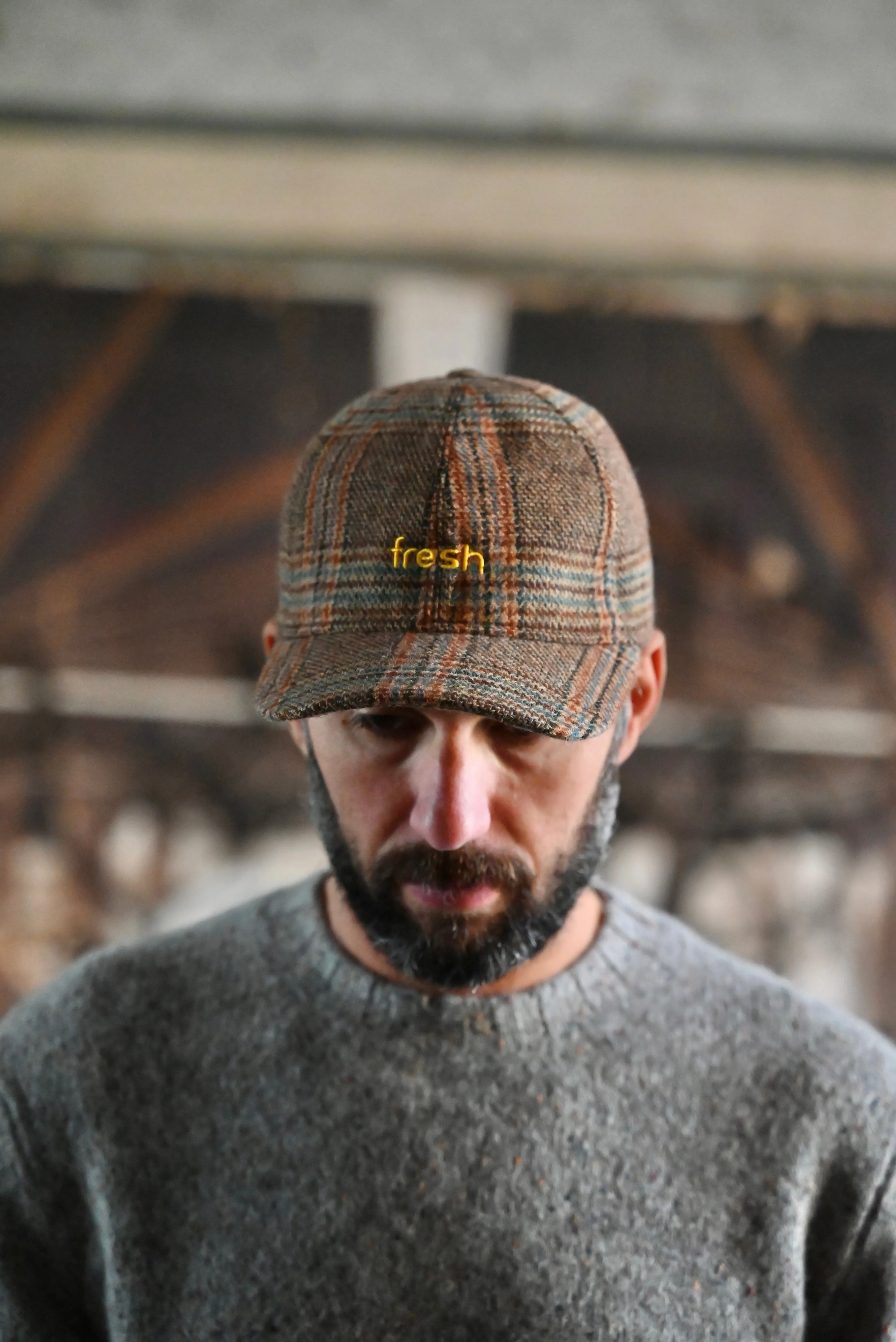 FRESH Shetland Wool Cap Beige