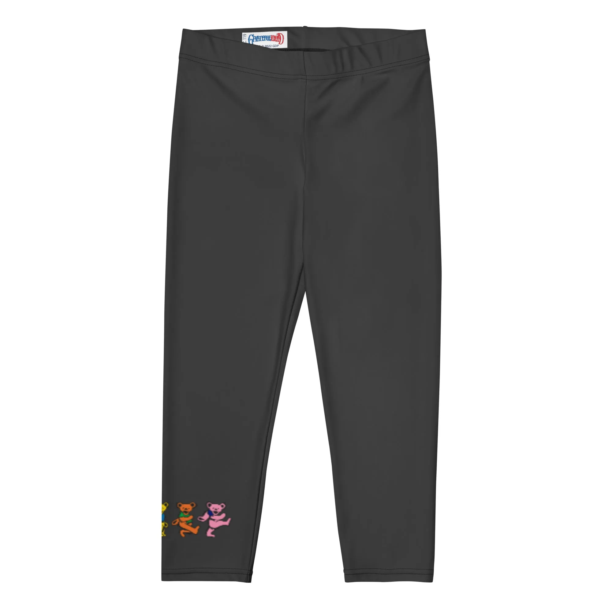 Grateful Dead | Capri Leggings | Charcoal Dancing Bears