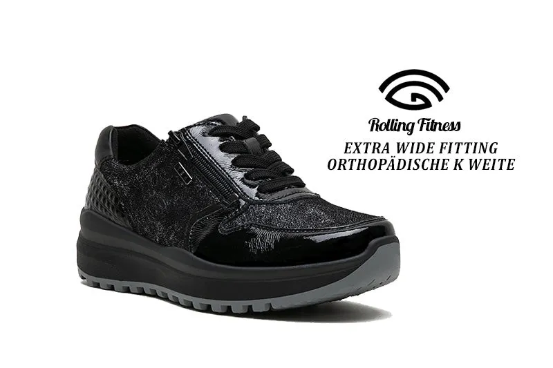 Grunwald G Comfort Ladies Laced Shoe R-9881