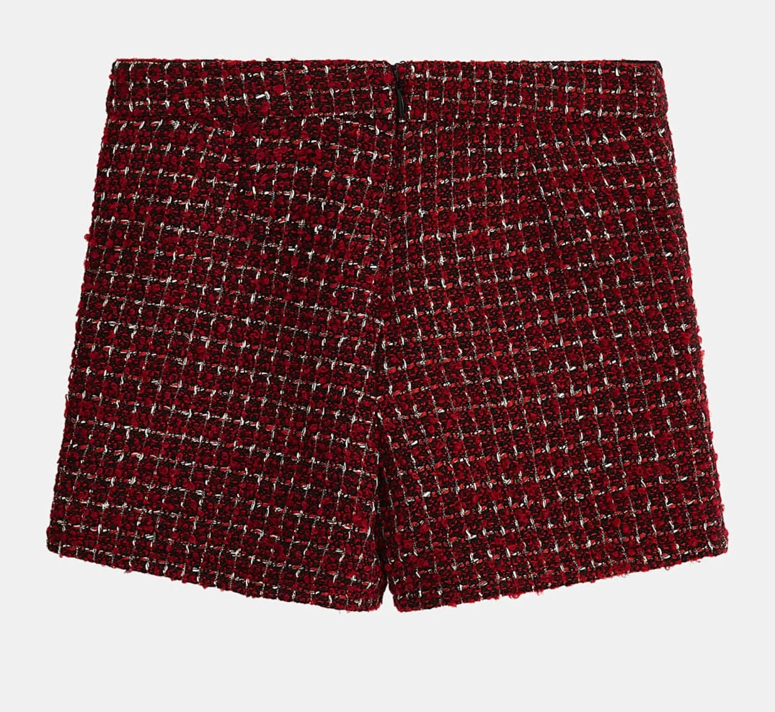 Guess Girls Red Tweed Shorts