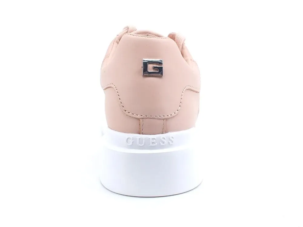 GUESS Sneaker Platform Traforata Loghi Pink FL5IVEELE12