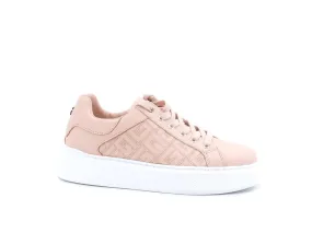 GUESS Sneaker Platform Traforata Loghi Pink FL5IVEELE12