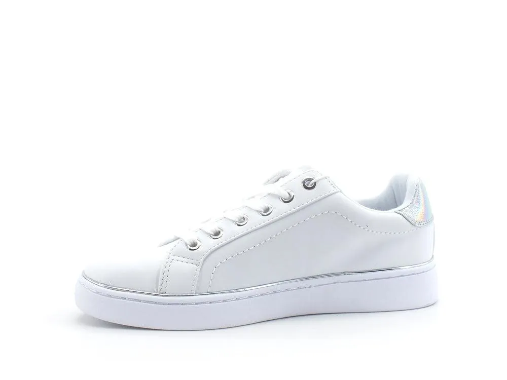 GUESS Sneaker Retro Metal White FL7BKISMA12