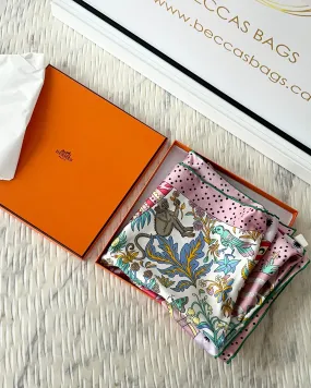 Hermes Silk Le Premier Chant scarf 90