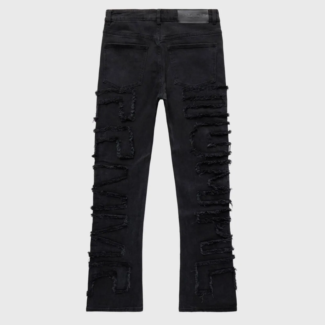 Homme Femme Twilight Washed Black Jeans