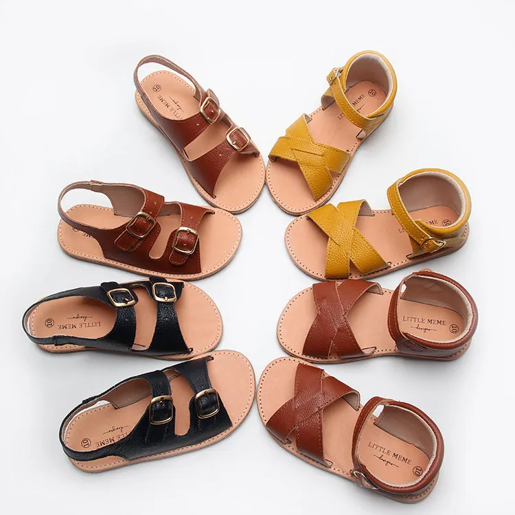 Kids Shoe - Little MeMe Sandal Goldie