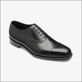 Loake Aldwych Black Calf Oxford Rubber Sole Size 9 & 9.5 G FIT Only*