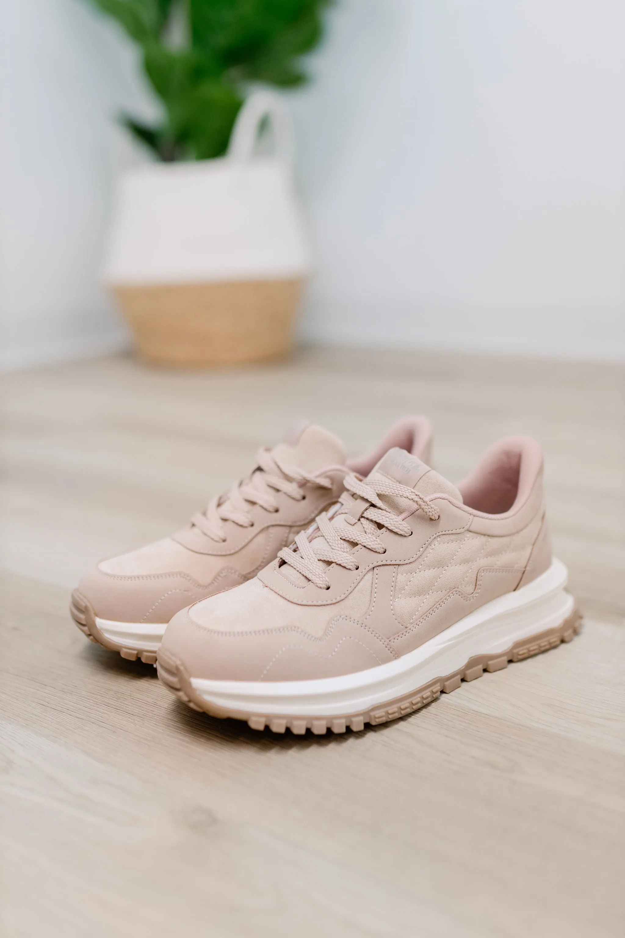 Luna Sneakers by Blowfish - Pink/Taupe