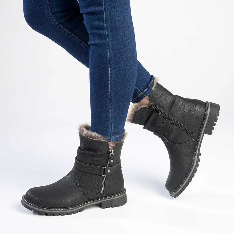 Madison Finley Ankle Boots - Black