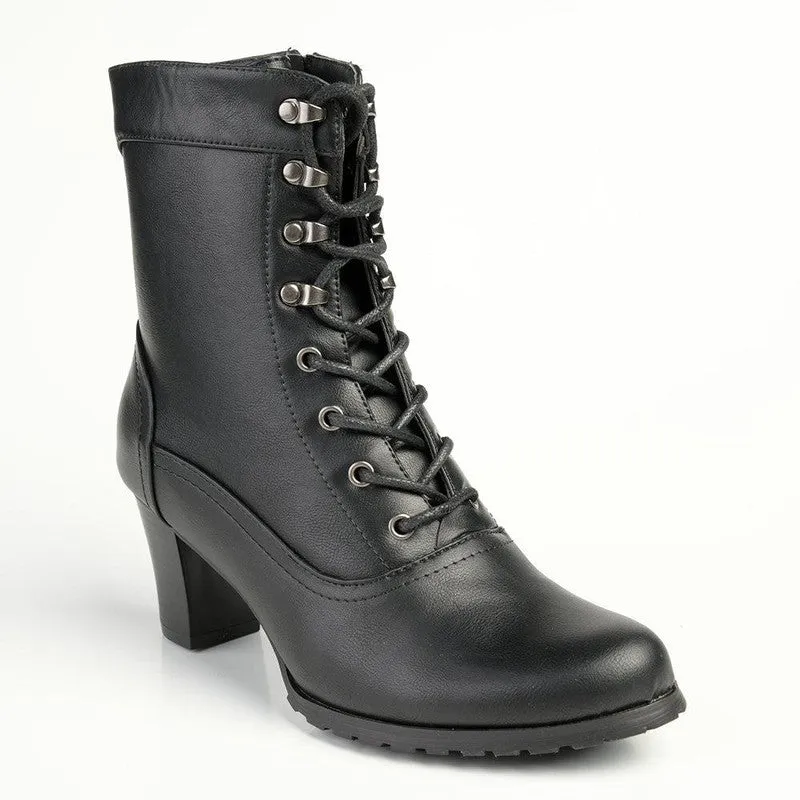 Madison Nadine Short Boot - Black