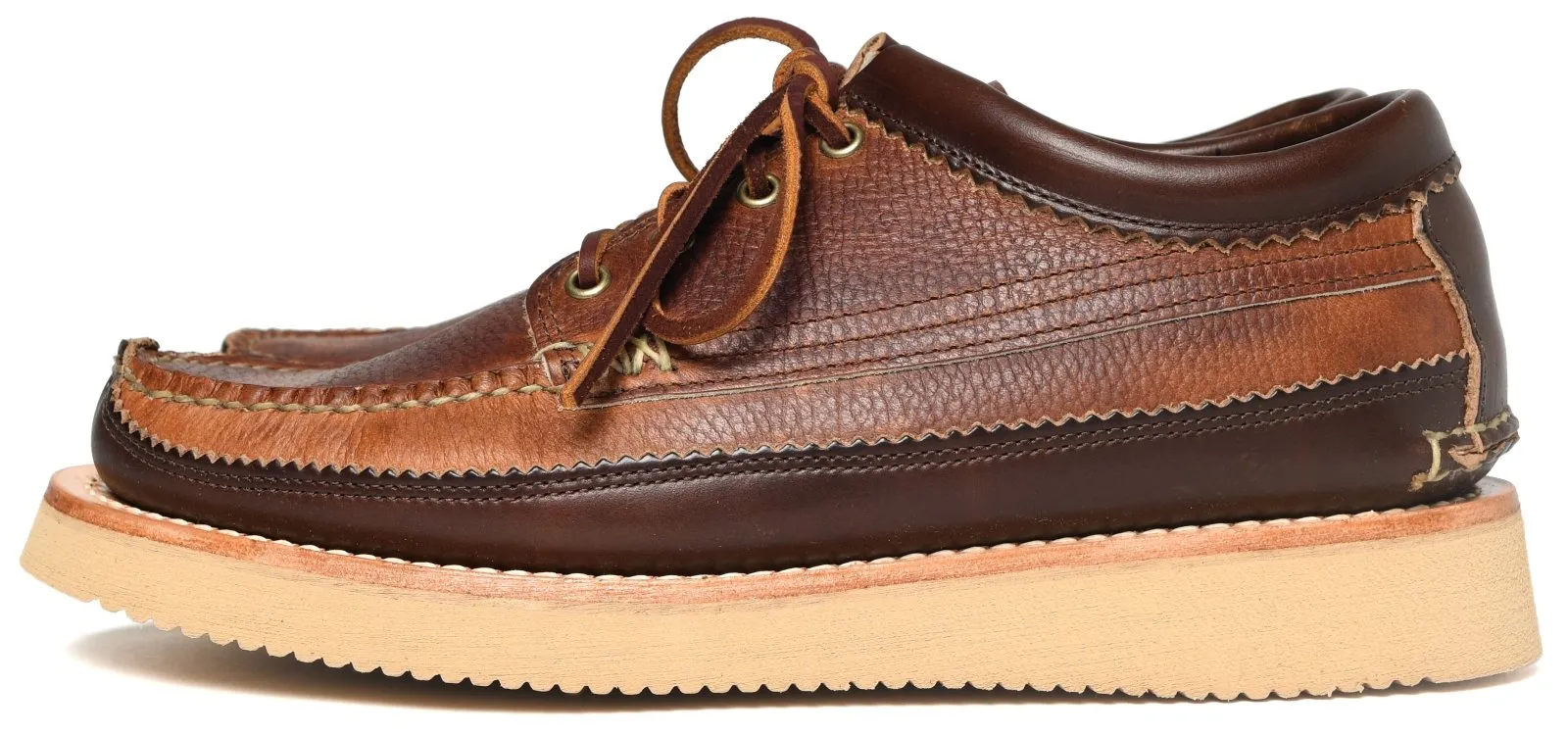 MAINE GUIDE OX | Moccasin Shoe | CP Brown/G Brown