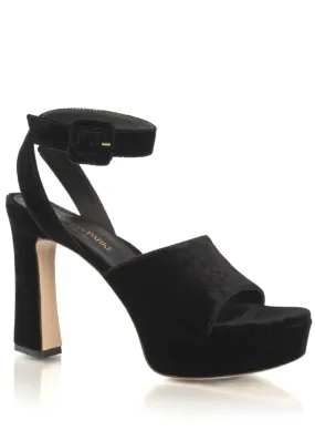 Marion Parke Gigi Platform Black Velvet